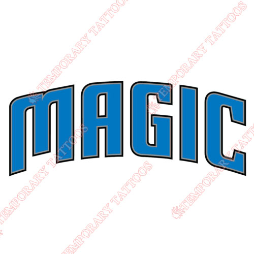 Orlando Magic Customize Temporary Tattoos Stickers NO.1135